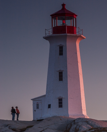 Lighthouse Couple, Nova Scotia, by Andrew Jones