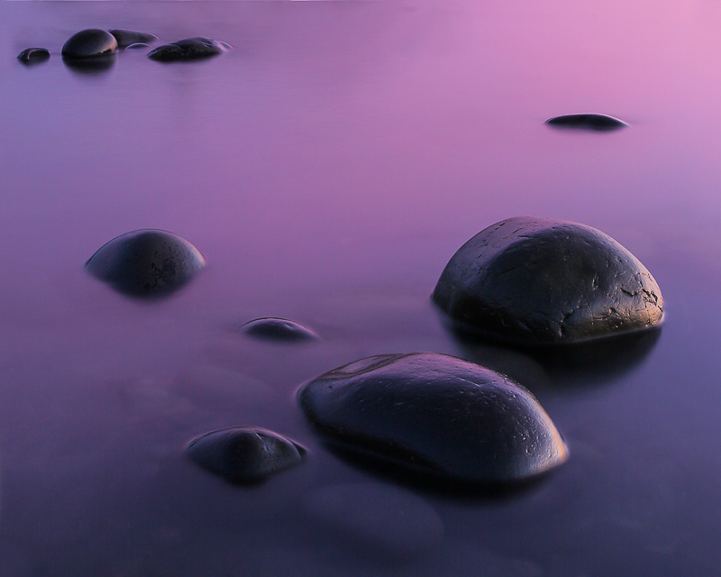 Twilight Reflection, Kimmeridge, Dorset, by Andrew Jones