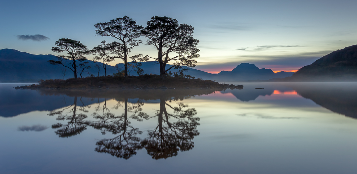 Loch Maree Dawn, Wester Ross, Scotland, by Andrew Jones